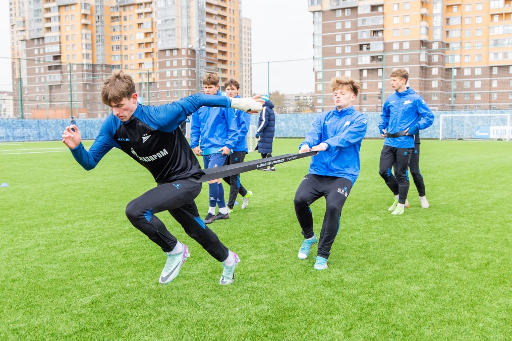 Тренировка «Зенита»-м перед матчем с ФК «Ростов»-м