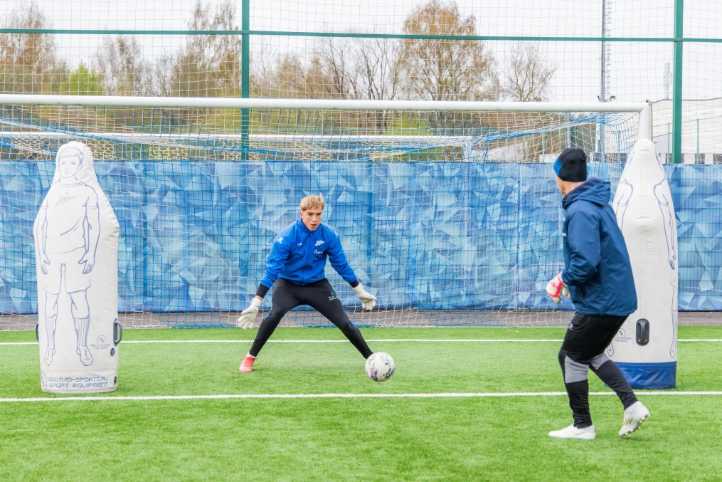 Тренировка «Зенита»-м перед матчем с ФК «Ростов»-м