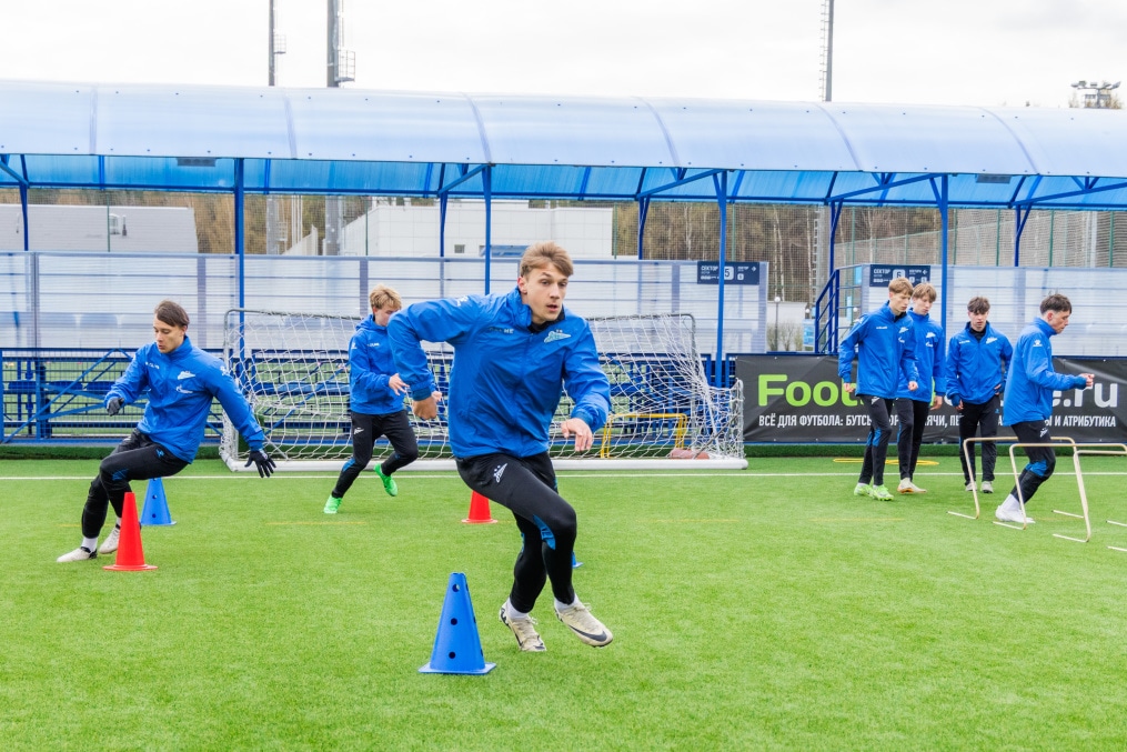 Тренировка «Зенита»-м перед матчем с ФК «Ростов»-м