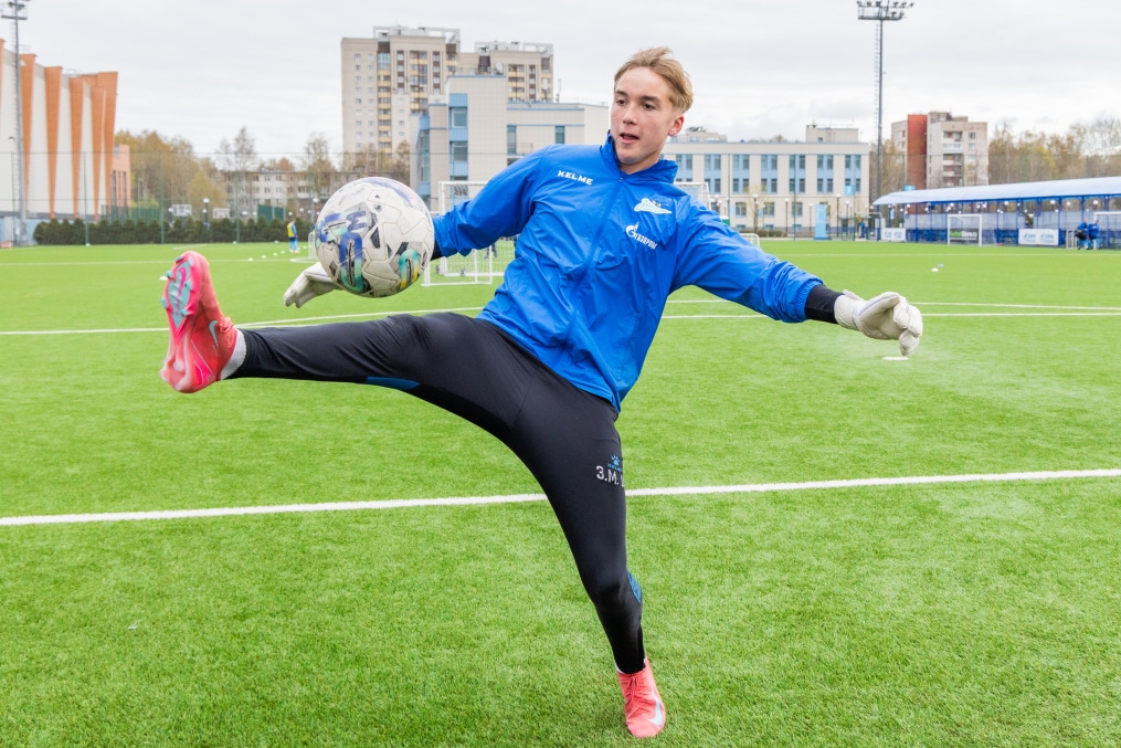 Тренировка «Зенита»-м перед матчем с ФК «Ростов»-м