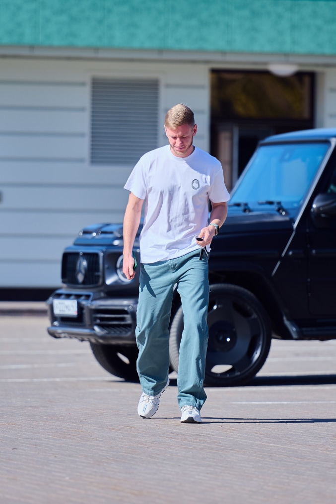 «Зенит. Стиль»: прибытие игроков на тренировку перед матчем с «Пари НН»