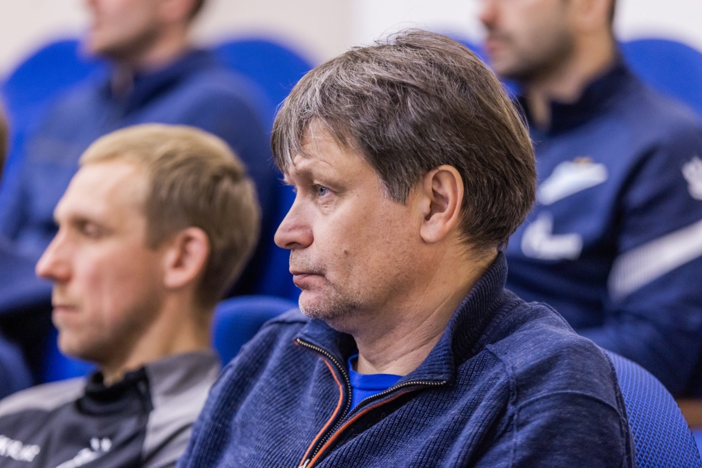 Лекция Николая Киселева в «Газпром»-Академии ФК «Зенит»