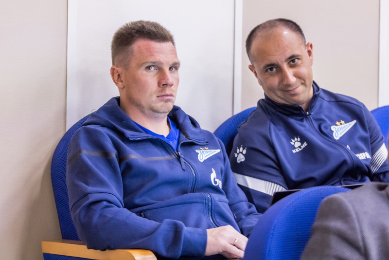 Лекция Николая Киселева в «Газпром»-Академии ФК «Зенит»