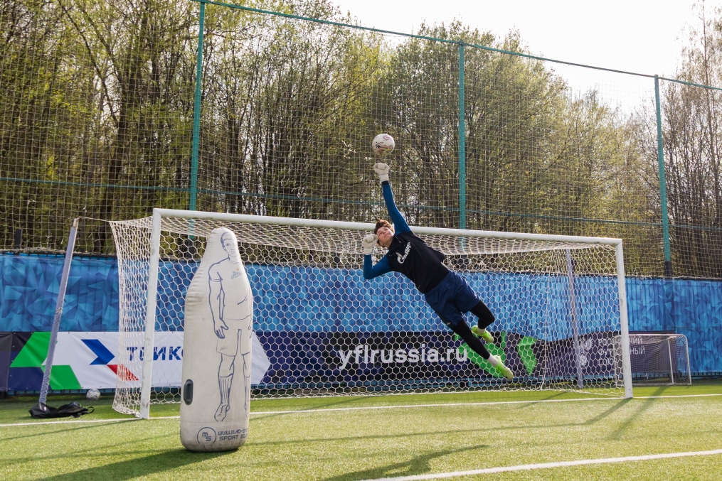 Тренировка «Зенита»-м перед матчем с ФК «Факел»-м
