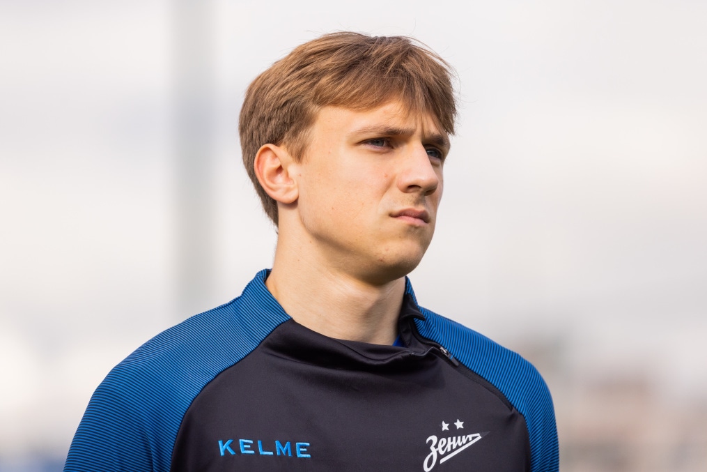 Тренировка «Зенита»-м перед матчем с ФК «Факел»-м