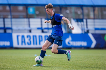 Тренировка «Зенита»-м перед матчем с ФК «Факел»-м