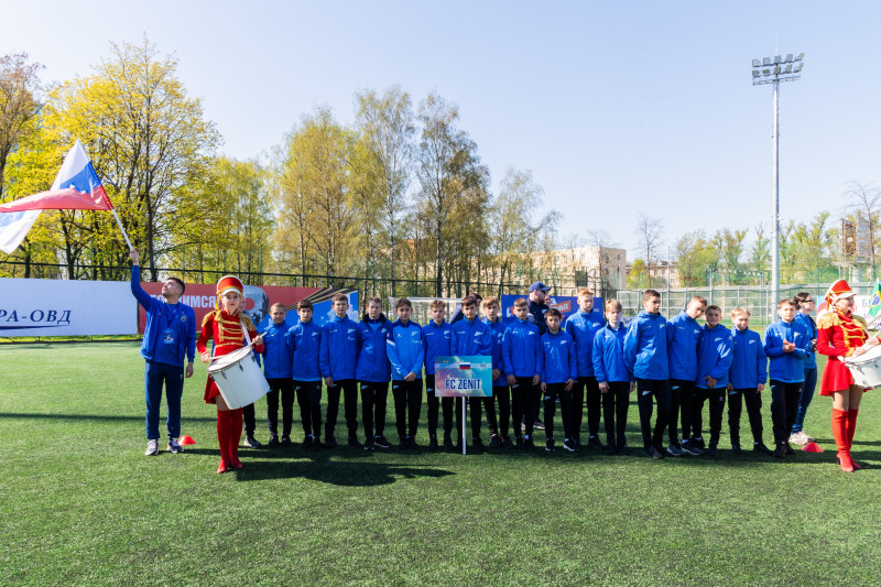 Церемония открытия турнира по футболу на Кубок Льва Бурчалкина 2025