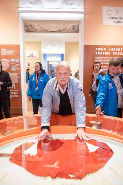 Ветераны и легенды «Зенита» на выставке «Зенит. Петербург. 100 лет вместе»