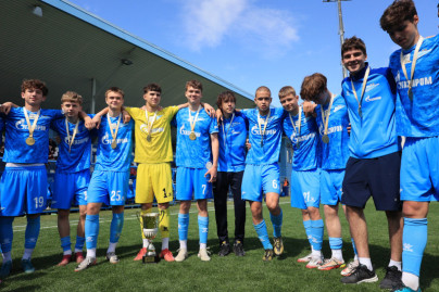 Церемония закрытия XV Международного юношеского турнира по футболу памяти В.А. Казачёнка