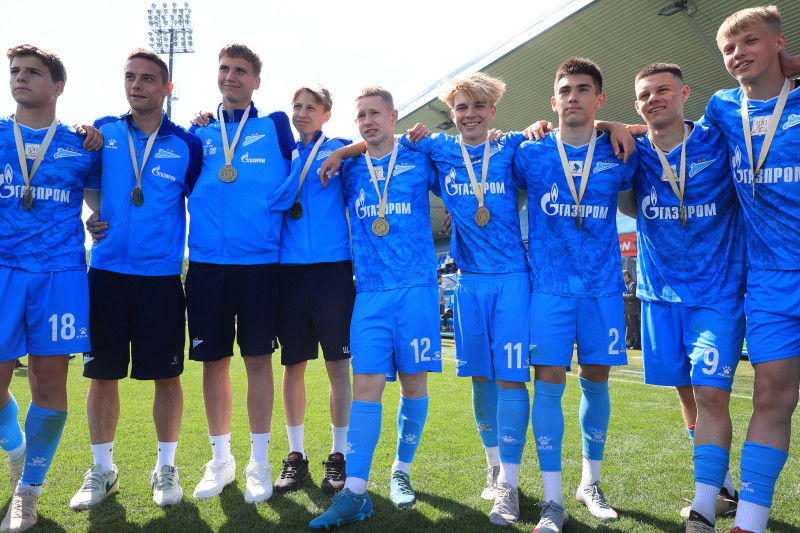 Церемония закрытия XV Международного юношеского турнира по футболу памяти В.А. Казачёнка