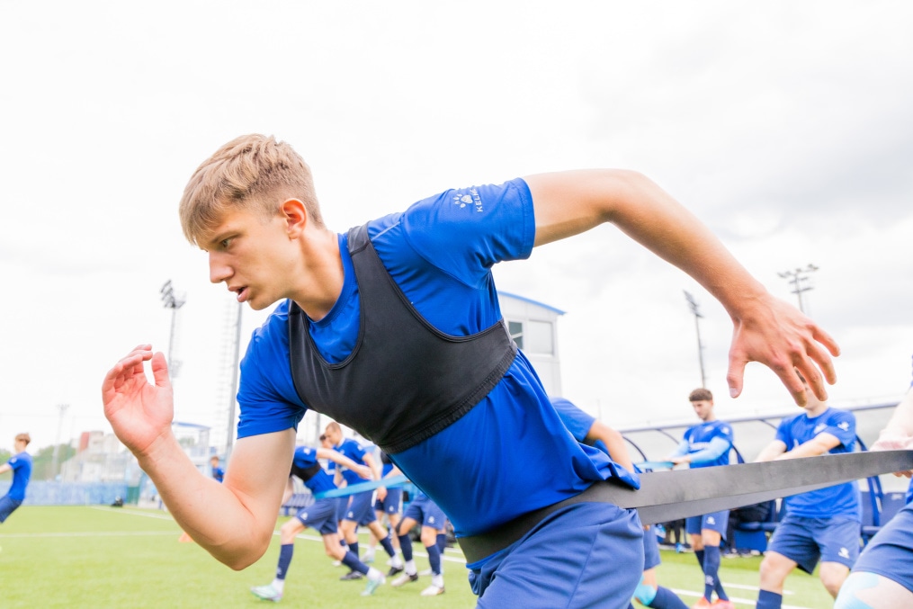 Тренировка «Зенита»-м перед матчем с ФК «Кировец-Восхождение»