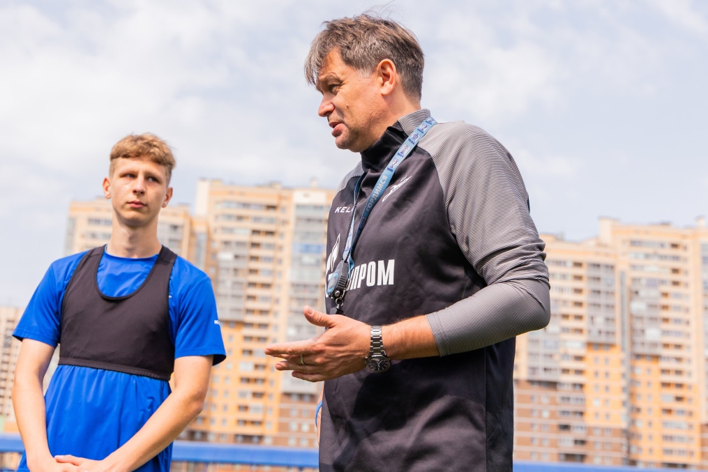 Тренировка «Зенита»-м перед матчем с ФК «Кировец-Восхождение»