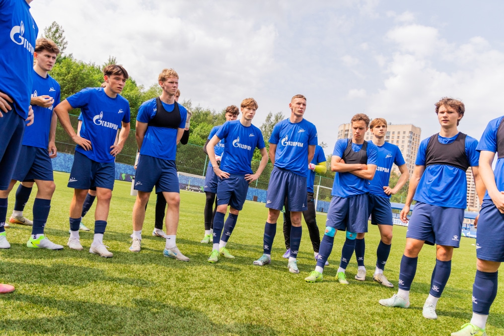 Тренировка «Зенита»-м перед матчем с ФК «Кировец-Восхождение»