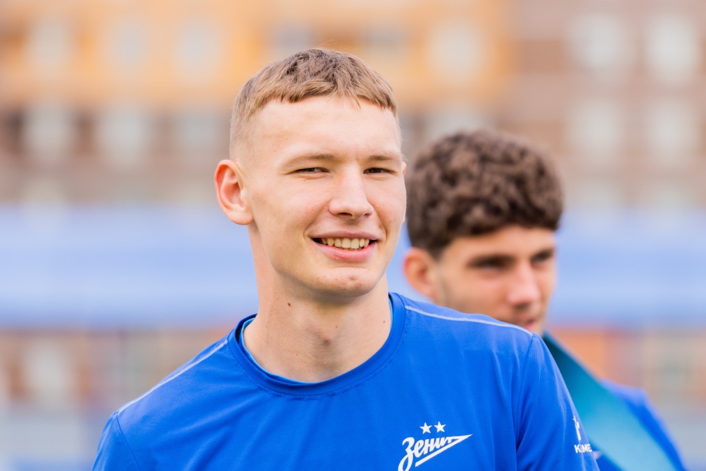 Тренировка «Зенита»-м перед матчем с ФК «Кировец-Восхождение»