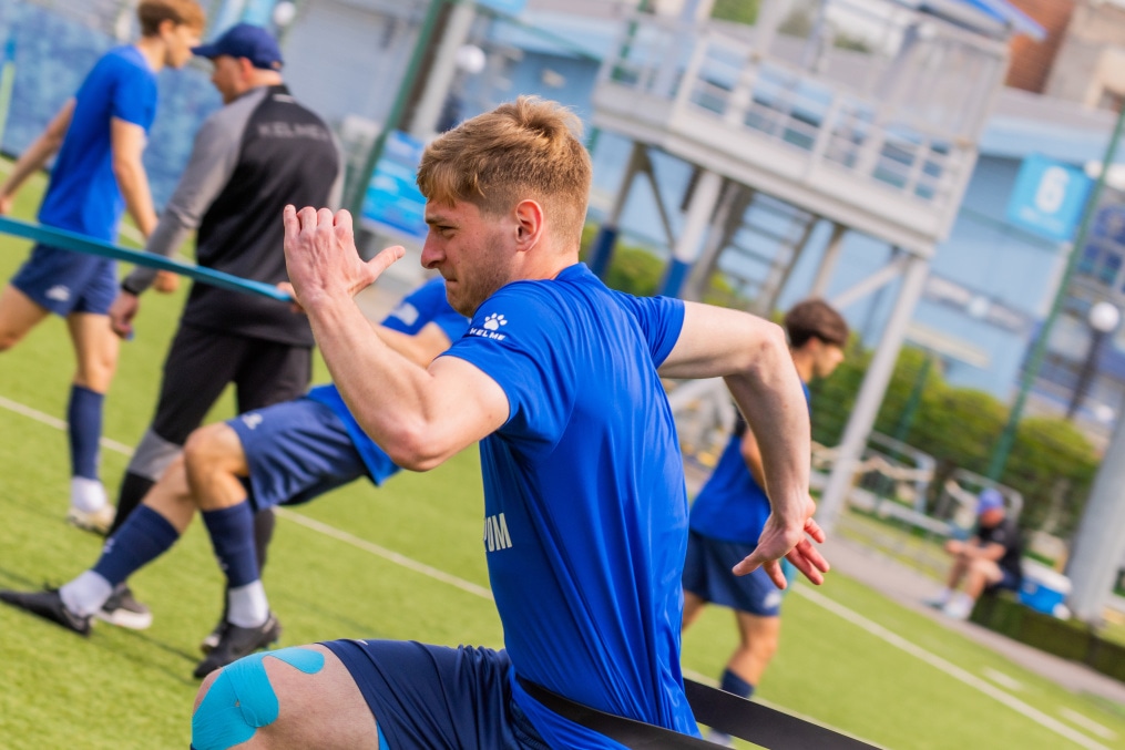 Тренировка «Зенита»-м перед матчем с ФК «Кировец-Восхождение»