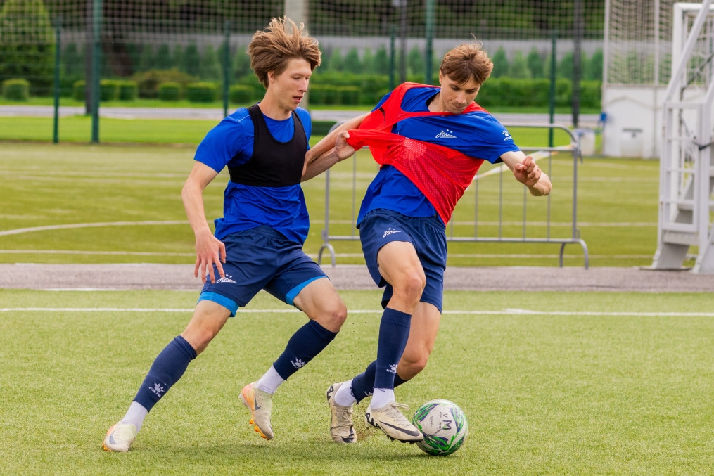 Тренировка «Зенита»-м перед матчем с ФК «Кировец-Восхождение»