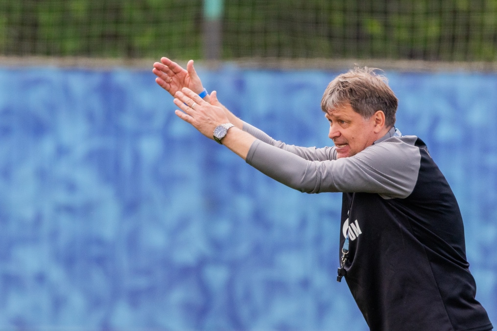 Тренировка «Зенита»-м перед матчем с ФК «Кировец-Восхождение»