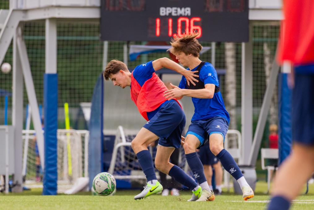Тренировка «Зенита»-м перед матчем с ФК «Кировец-Восхождение»