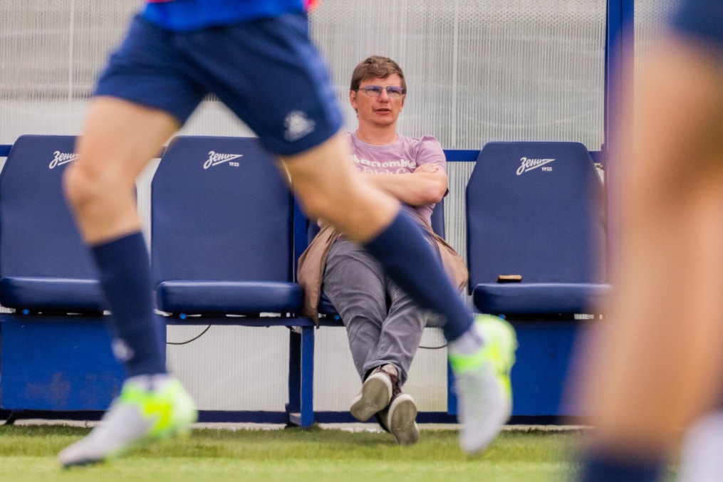 Тренировка «Зенита»-м перед матчем с ФК «Кировец-Восхождение»