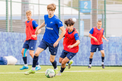 Тренировка «Зенита»-м перед матчем с ФК «Кировец-Восхождение»