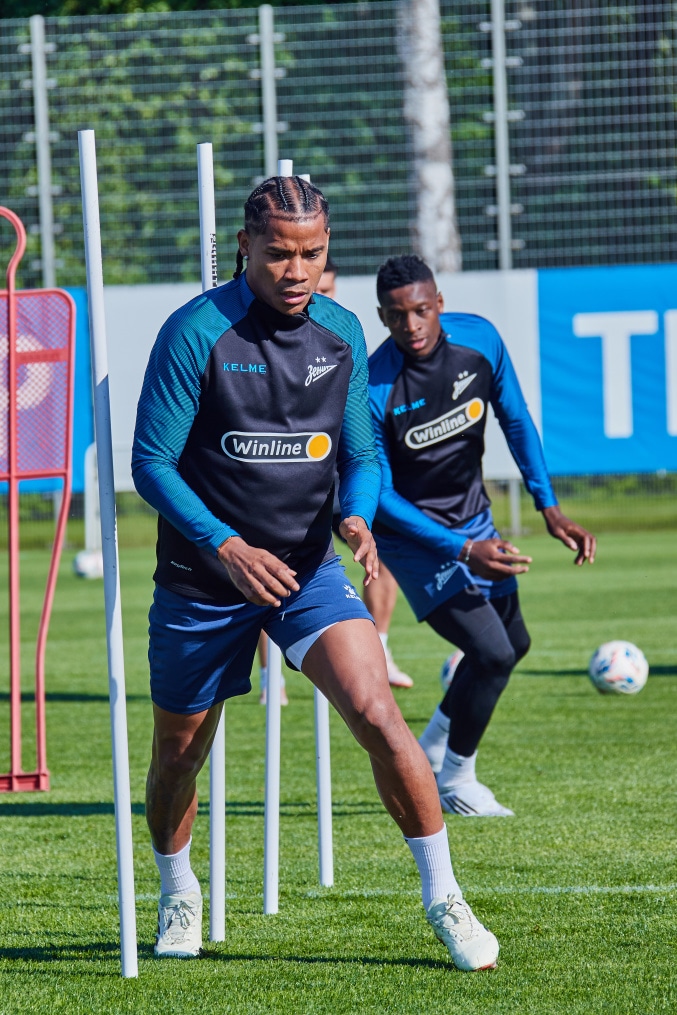 Летние «Газпром» — тренировочные сборы 2025: 20 июня, вечерняя тренировка