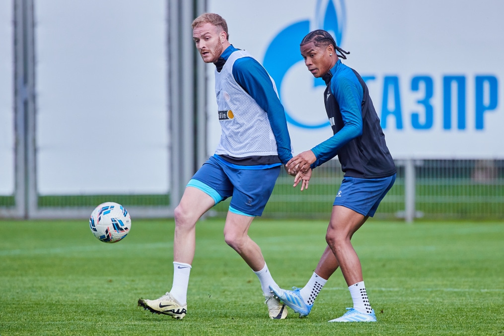 «Дневник сборов»: вечерняя тренировка основного состава ФК «Зенит»