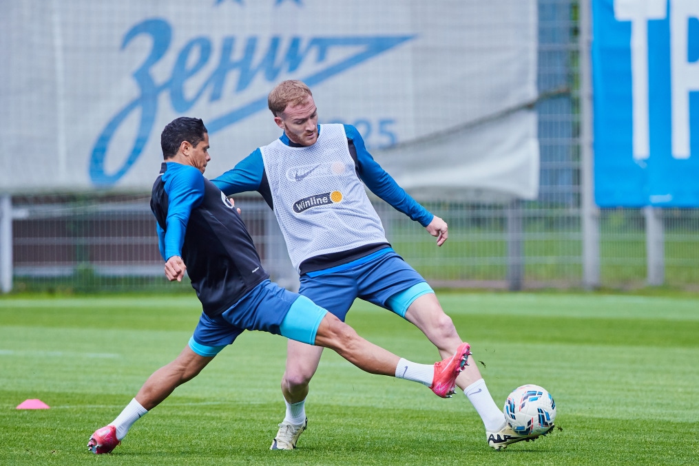 «Дневник сборов»: вечерняя тренировка основного состава ФК «Зенит»