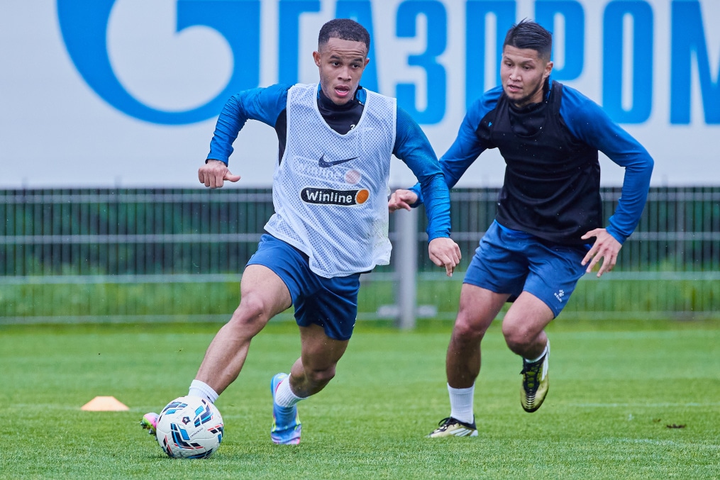 «Дневник сборов»: вечерняя тренировка основного состава ФК «Зенит»