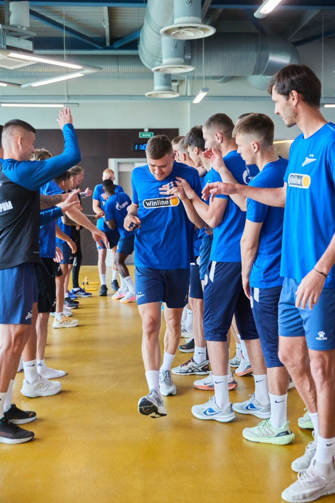 Летние «Газпром» — тренировочные сборы 2025: 22 июня, утренняя тренировка