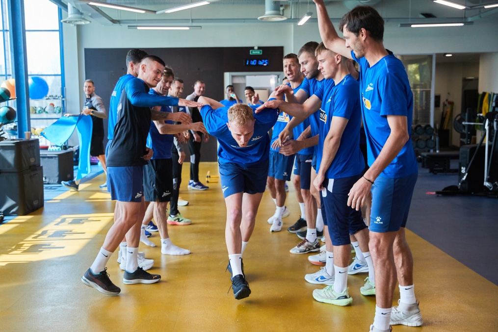 Летние «Газпром» — тренировочные сборы 2025: 22 июня, утренняя тренировка