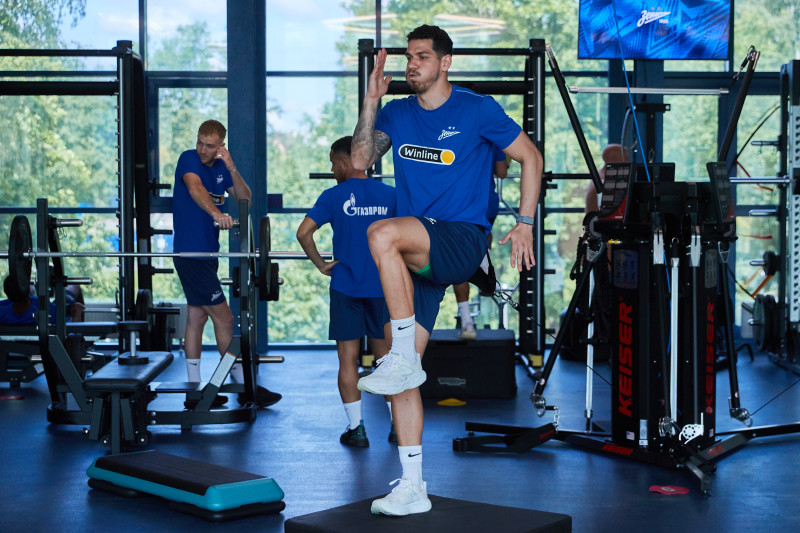 Летние «Газпром» — тренировочные сборы 2025: 22 июня, утренняя тренировка