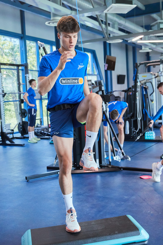 Летние «Газпром» — тренировочные сборы 2025: 22 июня, утренняя тренировка