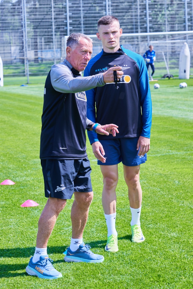 Летние «Газпром» — тренировочные сборы 2025: 22 июня, утренняя тренировка