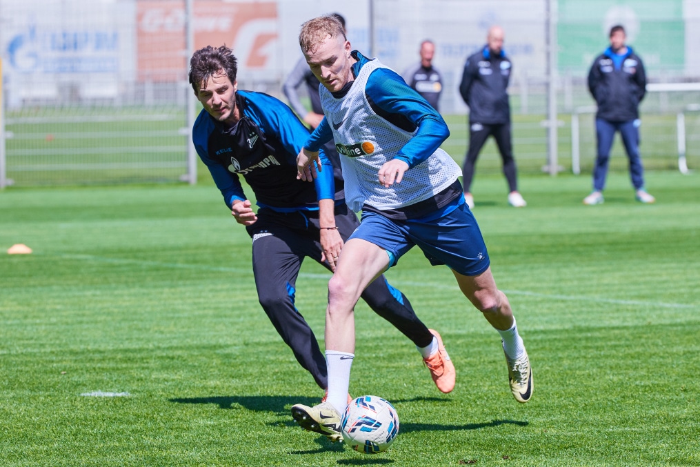 Летние «Газпром» — тренировочные сборы 2025: 22 июня, утренняя тренировка