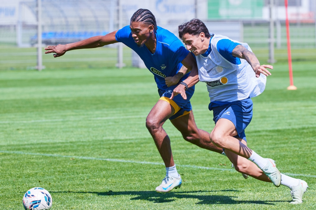 Летние «Газпром» — тренировочные сборы 2025: 22 июня, утренняя тренировка