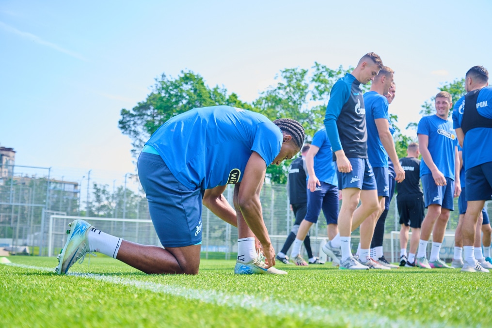 «Газпром» — тренировочные сборы 2025: 23 июня, утренняя тренировка