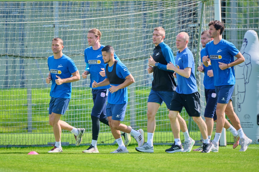 «Газпром» — тренировочные сборы 2025: 23 июня, утренняя тренировка