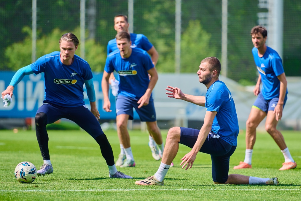 «Газпром» — тренировочные сборы 2025: 23 июня, утренняя тренировка