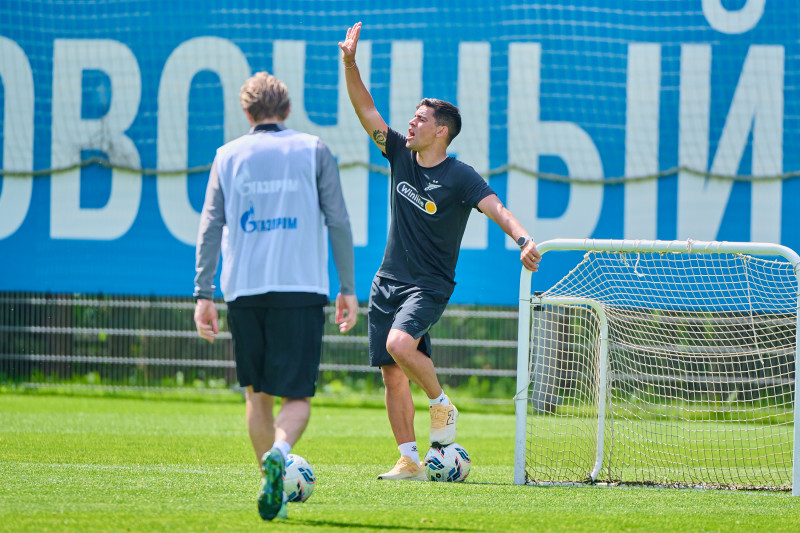 «Газпром» — тренировочные сборы 2025: 23 июня, утренняя тренировка