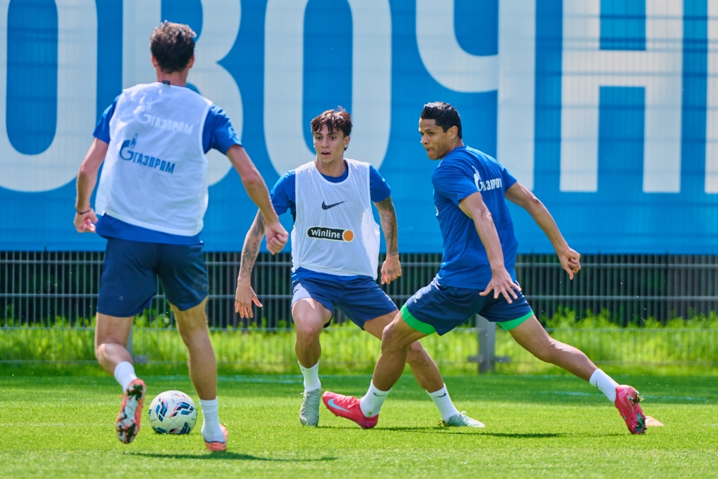 «Газпром» — тренировочные сборы 2025: 23 июня, утренняя тренировка