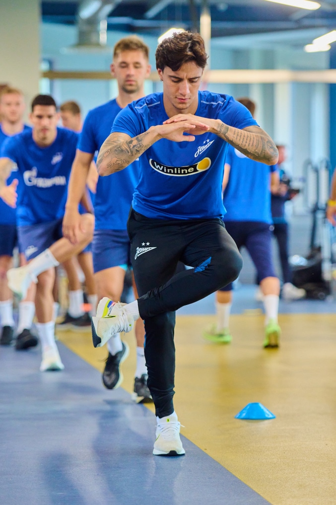 «Газпром» — тренировочные сборы 2025: 24 июня, утренняя тренировка