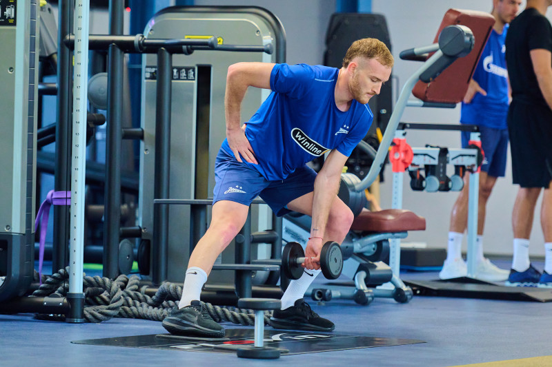 «Газпром» — тренировочные сборы 2025: 24 июня, утренняя тренировка