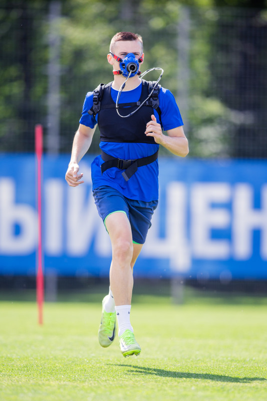 «Газпром» — тренировочные сборы 2025: 27 июня, беговой тест в масках