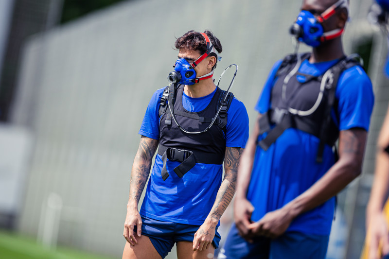 «Газпром» — тренировочные сборы 2025: 27 июня, беговой тест в масках