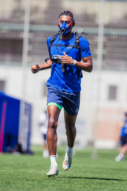 «Газпром» — тренировочные сборы 2025: 27 июня, беговой тест в масках