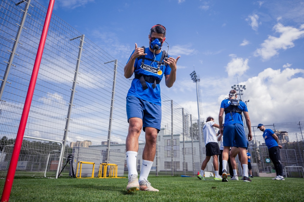 «Газпром» — тренировочные сборы 2025: 27 июня, беговой тест в масках