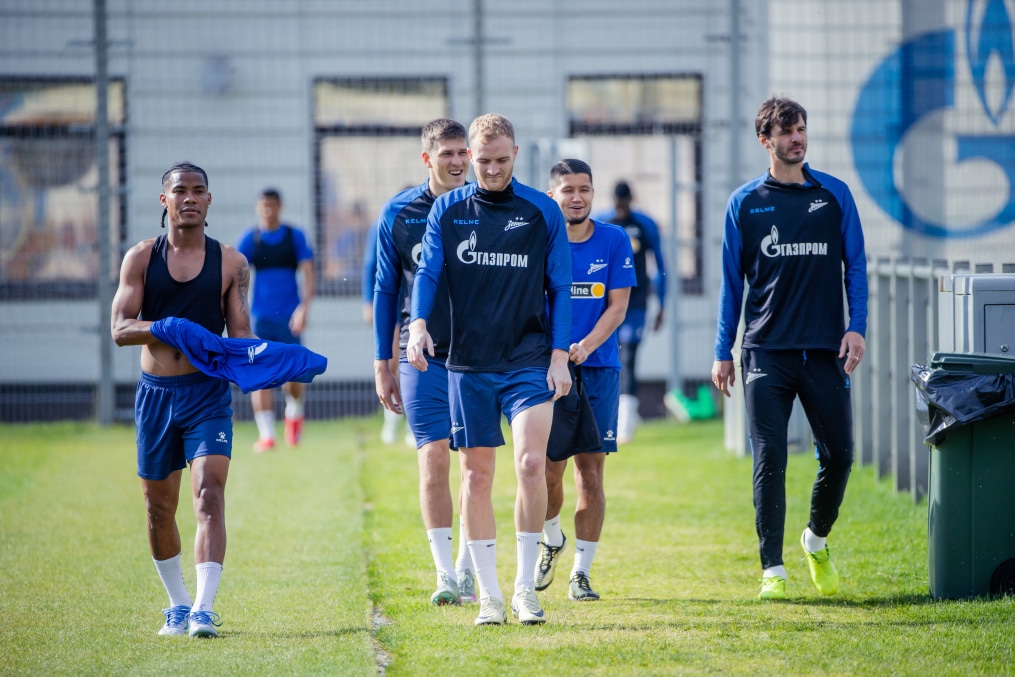 «Газпром» — тренировочные сборы 2025: 27 июня, вечерняя тренировка