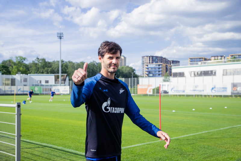 «Газпром» — тренировочные сборы 2025: 27 июня, вечерняя тренировка