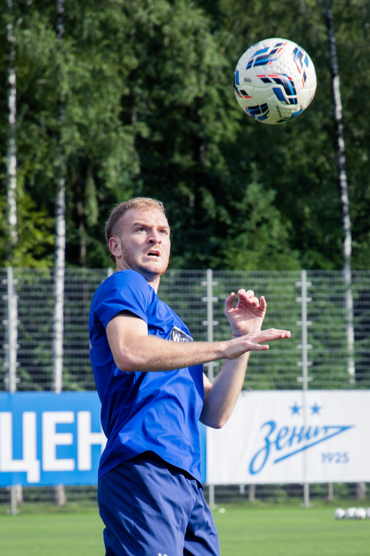 «Газпром» — тренировочные сборы 2025: 27 июня, вечерняя тренировка