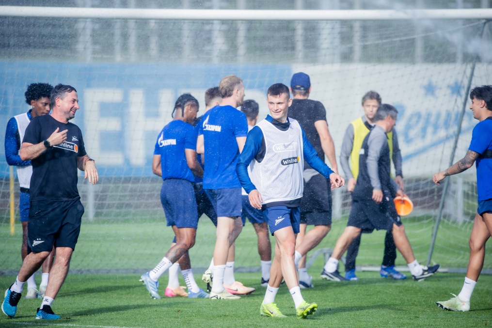 «Газпром» — тренировочные сборы 2025: 27 июня, вечерняя тренировка